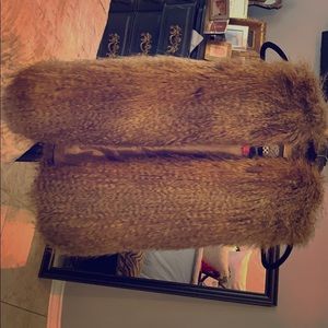 Vince Camuto faux fur vest